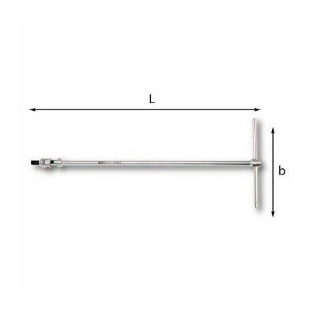 CHIAVI A T SNODATE PER VITI CON IMPRONTA TORX 273 CTX USAG