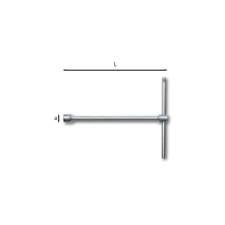 CHIAVI A T SEMPLICI CON BOCCA ESAGONALE 275 USAG