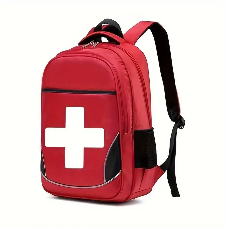 Borsa rossa per kit di pronto soccorso