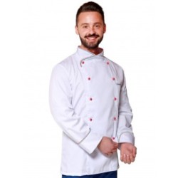 TCD GIACCA CHEF AB060ITA NERO/BIANCO