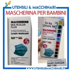 5 Mascherine Bambino Tnt Lavabili riutilizzabili  2,0