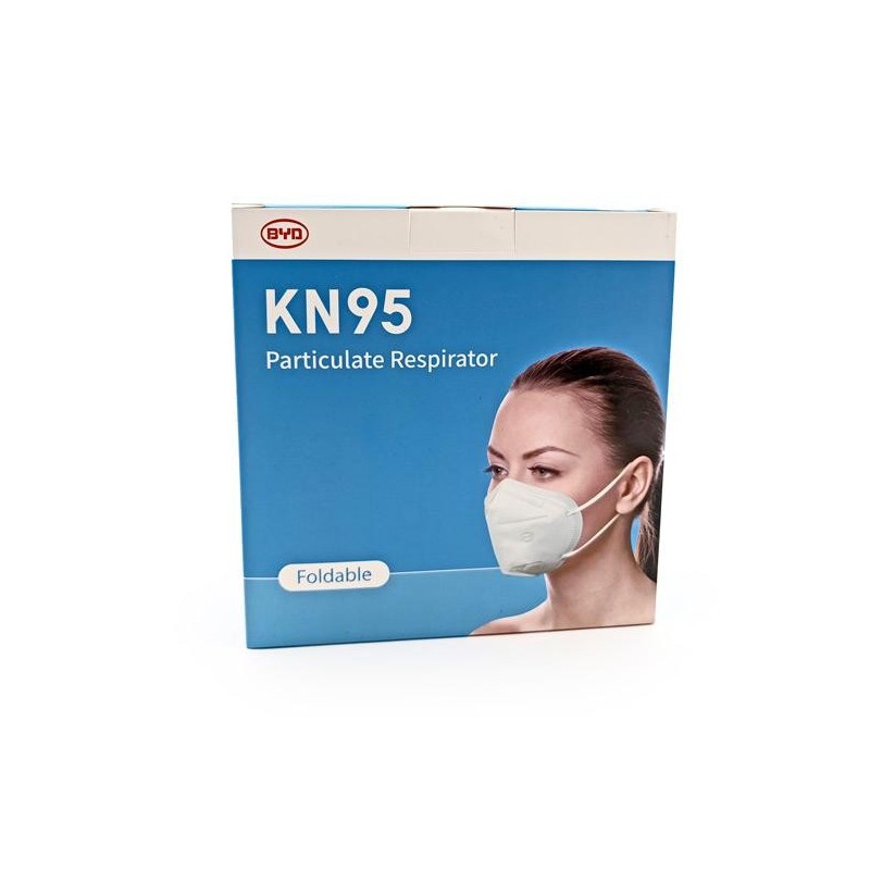 50 PEZZI MASCHERINE KN95 BD CARE MODEL DG3101  a partire da MAsk - 100 Pezzi