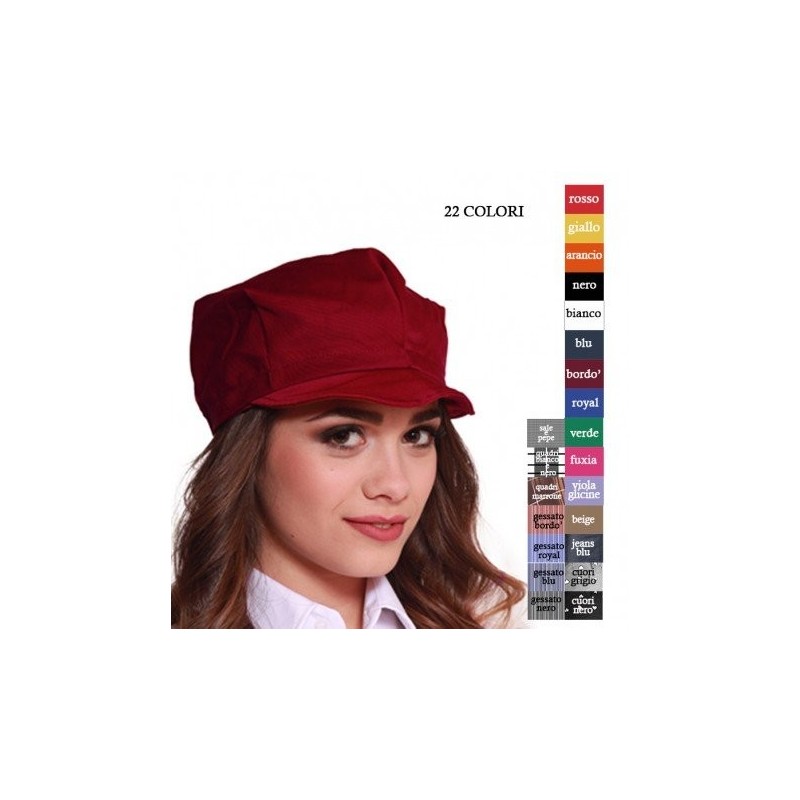 CAPPELLINO VISIERA UNISEX ART.AC002